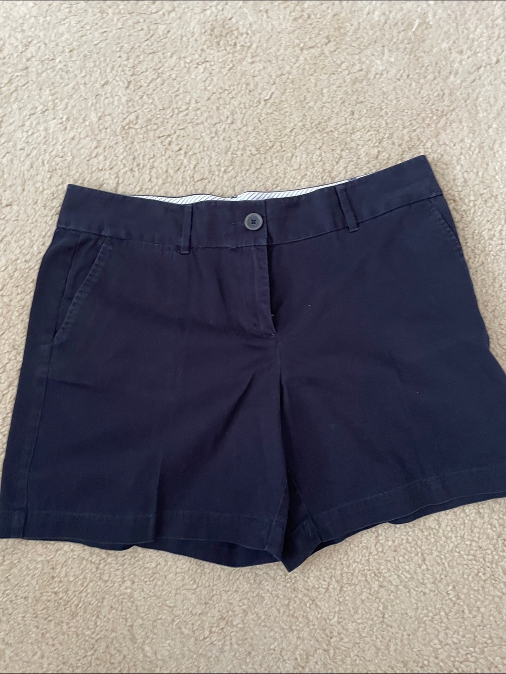 Loft Outlet navy shorts,  size 10